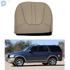 Driver Bottom Seat Cover for Ford Expedition (1997–2002) Leather Tan