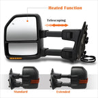 Powered Heated Towing Mirror w/LED Signal for Ford Super Duty (2008–2016)