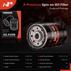 Engine Oil Filter for Chevy Silverado 1500, Malibu (1981-2001)