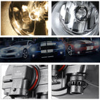 Clear Lens Fog Lights with Switch & Bezel for Toyota Camry (2012–2014)