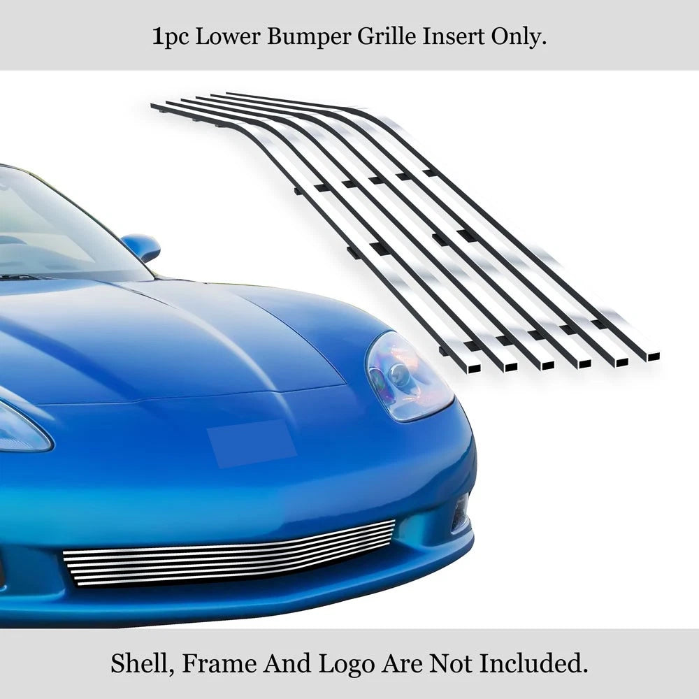 Bumper Billet Front Grille Insert for Chevy Corvette C6 Z06 (2006-2010)
