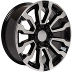 18 Inch Machined Black Wheel Replacement for 1992-1994 Chevy Blazer