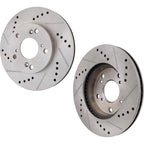 Rear Brake Disc Rotors for Hyundai Elantra (2007–2010)