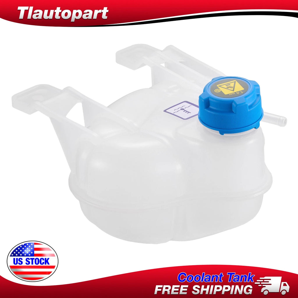 Front Pressurized Coolant Reservoir Tank w/ Cap for Ram ProMaster City (2015–2022)
