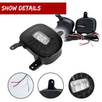 3D LED Smoke Rear Bumper Reflector for Jeep Renegade (2015–2022)