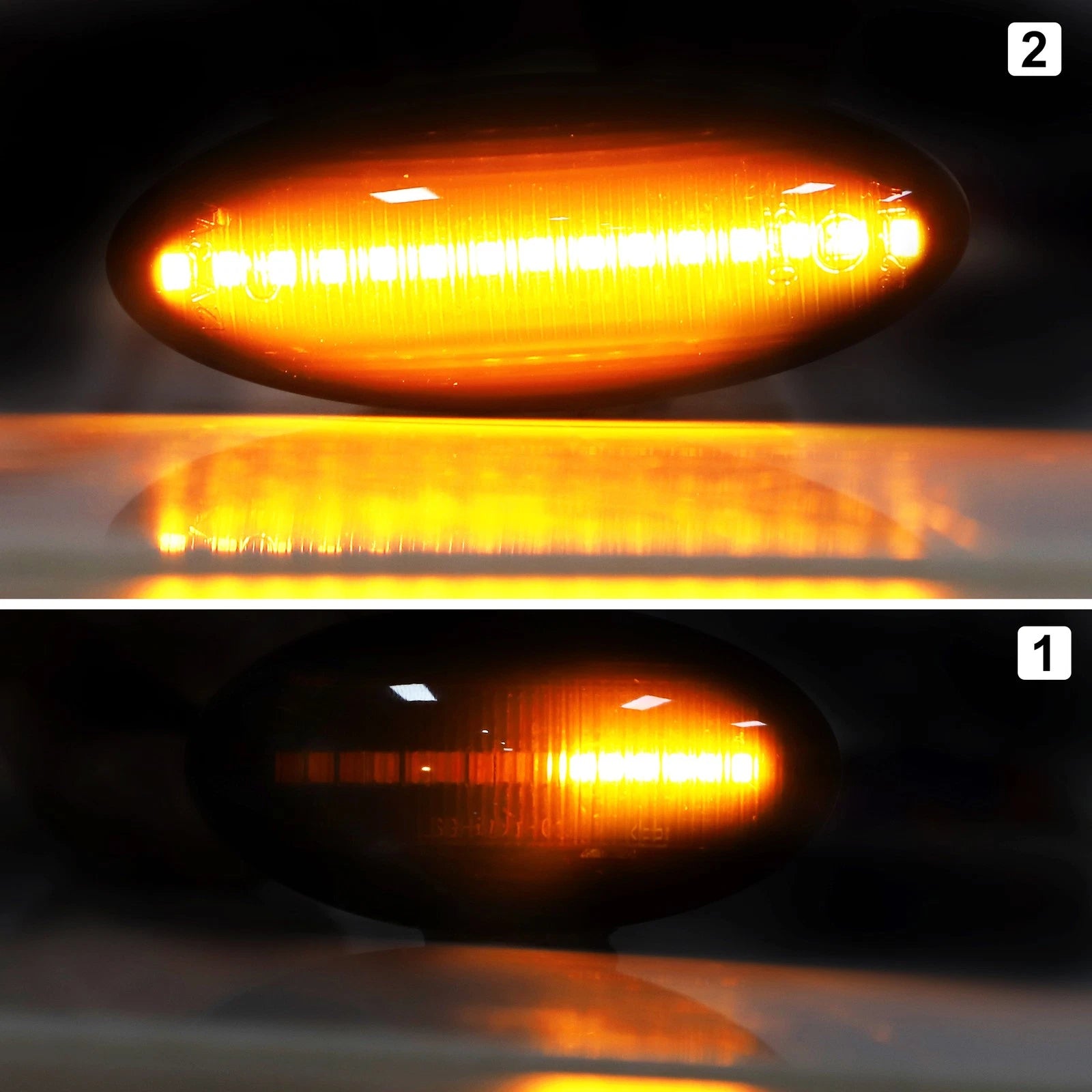 2X Side Marker Turn Signal Light for Suzuki Celerio (2014–2020)