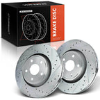Front Drilled Brake Rotors for Jeep Grand Cherokee (2011–2023)