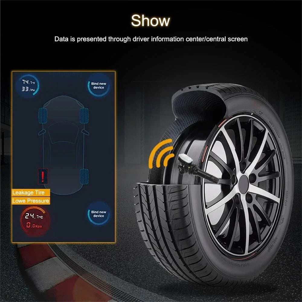 4 x TPMS Tire Pressure Sensor for GM Silverado & GMC Sierra (2014–2021)