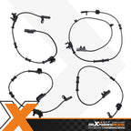 4X ABS Wheel Speed Sensors for Chrysler 300 (2011–2014)