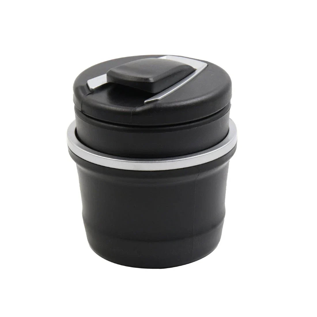Ashtray Holder for BMW - Blue LED Light Black Shell, Smoke Removal