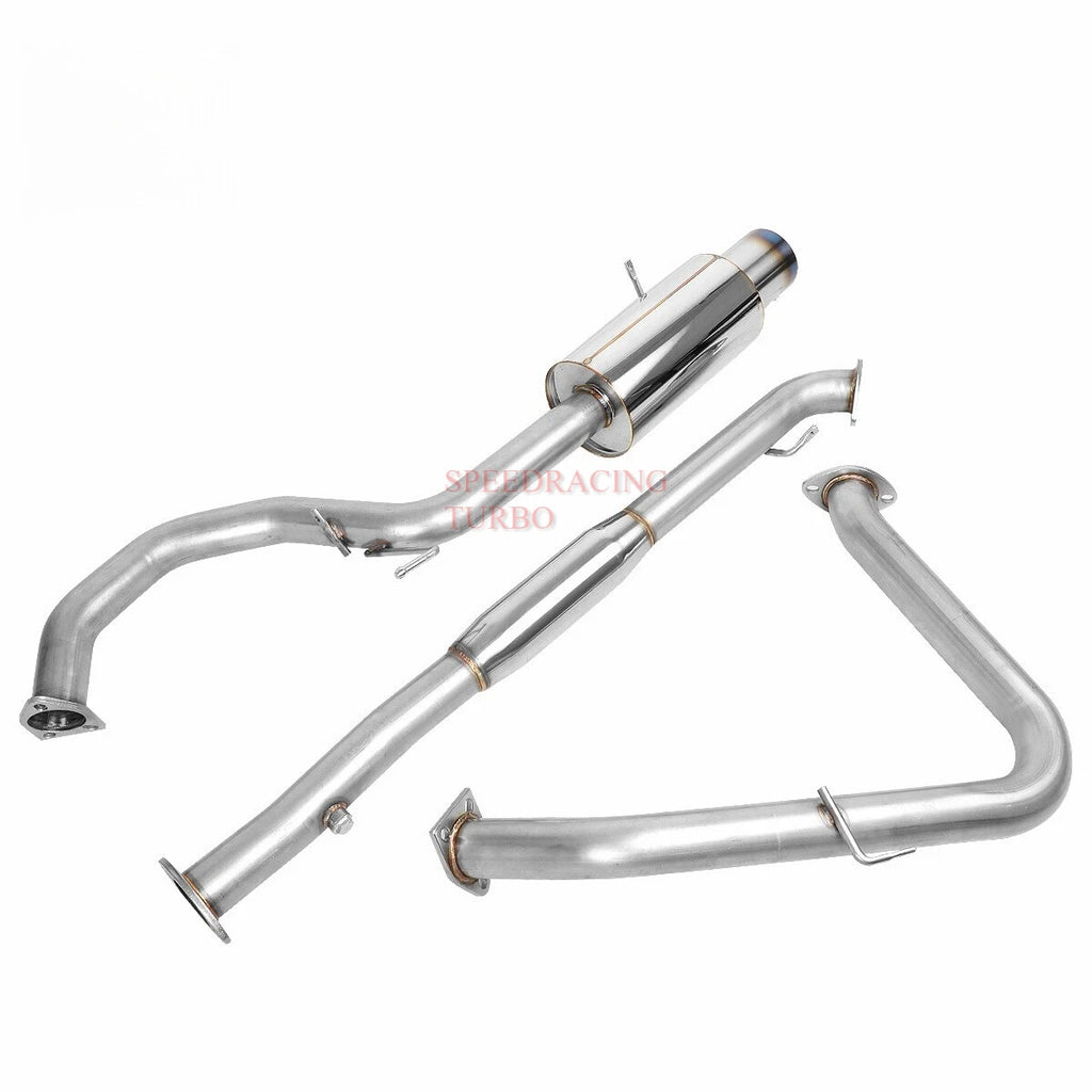 Catback Exhaust System for Mitsubishi Galant 1999–2003 2.4L 4G64 4" Tip