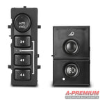 4X4 Selector Switch & Fog Light Switch for Chevrolet Silverado GMC