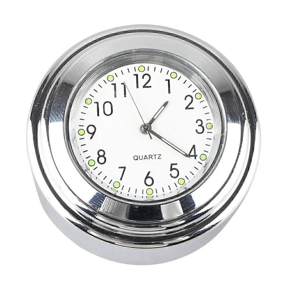 Digital Clock Time Gauge for Mini Motorcycle 7/8" Handlebar Mount (N/A)