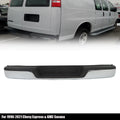 Chrome Rear Step Bumper for Chevy Express & GMC Savana (2001-2023)