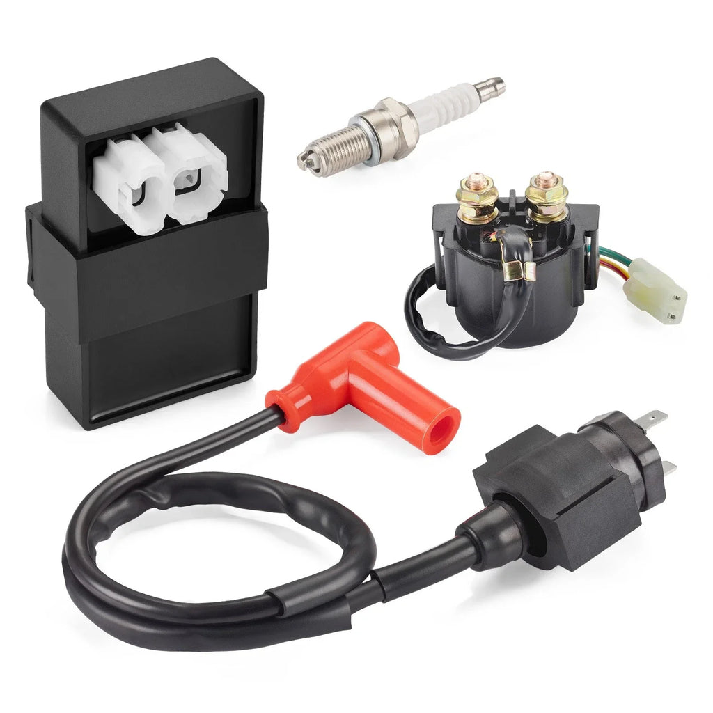 Ignition Coil & CDI & Relay & Spark Plug for Honda Foreman TRX 400 FW