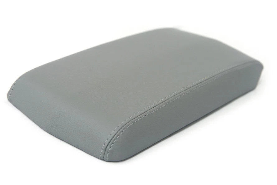 Center Console Armrest Cover for Cadillac CTS (2008–2014) Gray Leather