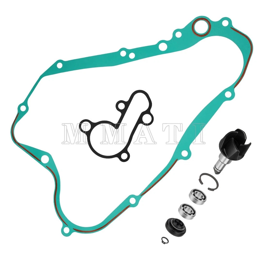 Water Pump Repair Kit for Suzuki RM80 RM85 (1990–2006) w/ Impeller Shaft Gasket Bearing Seal