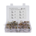 48PCS Double Wire Hose Clamp Kit for Classic Vehicles