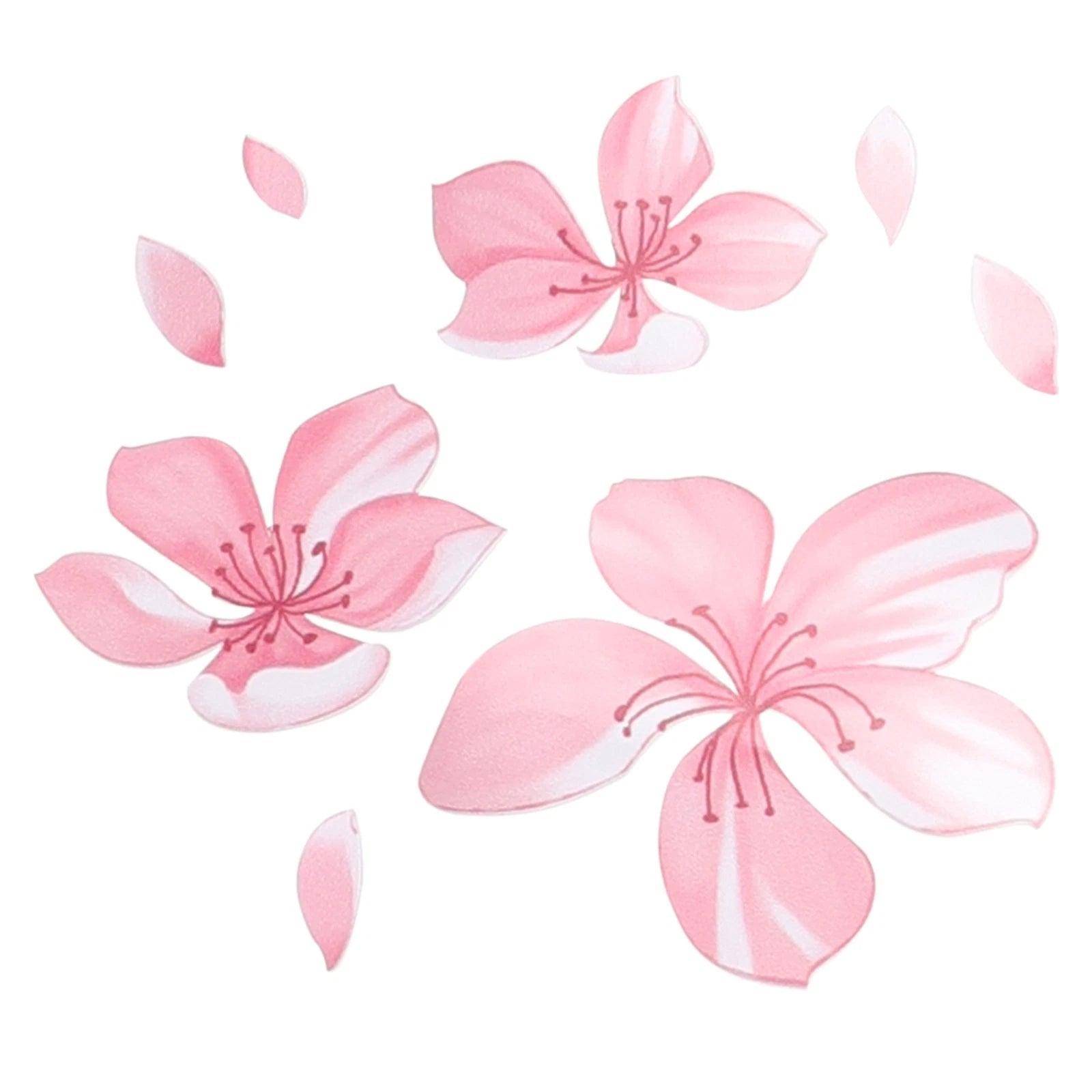 Pink Vinyl Car Decal for All Models (Cherry Blossom Design)
