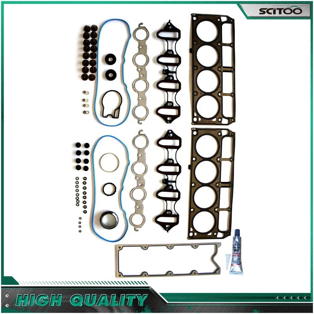 Head Gasket Set for Chevrolet Colorado Tahoe GMC Canyon (2002–2011) 4.8L 5.3L