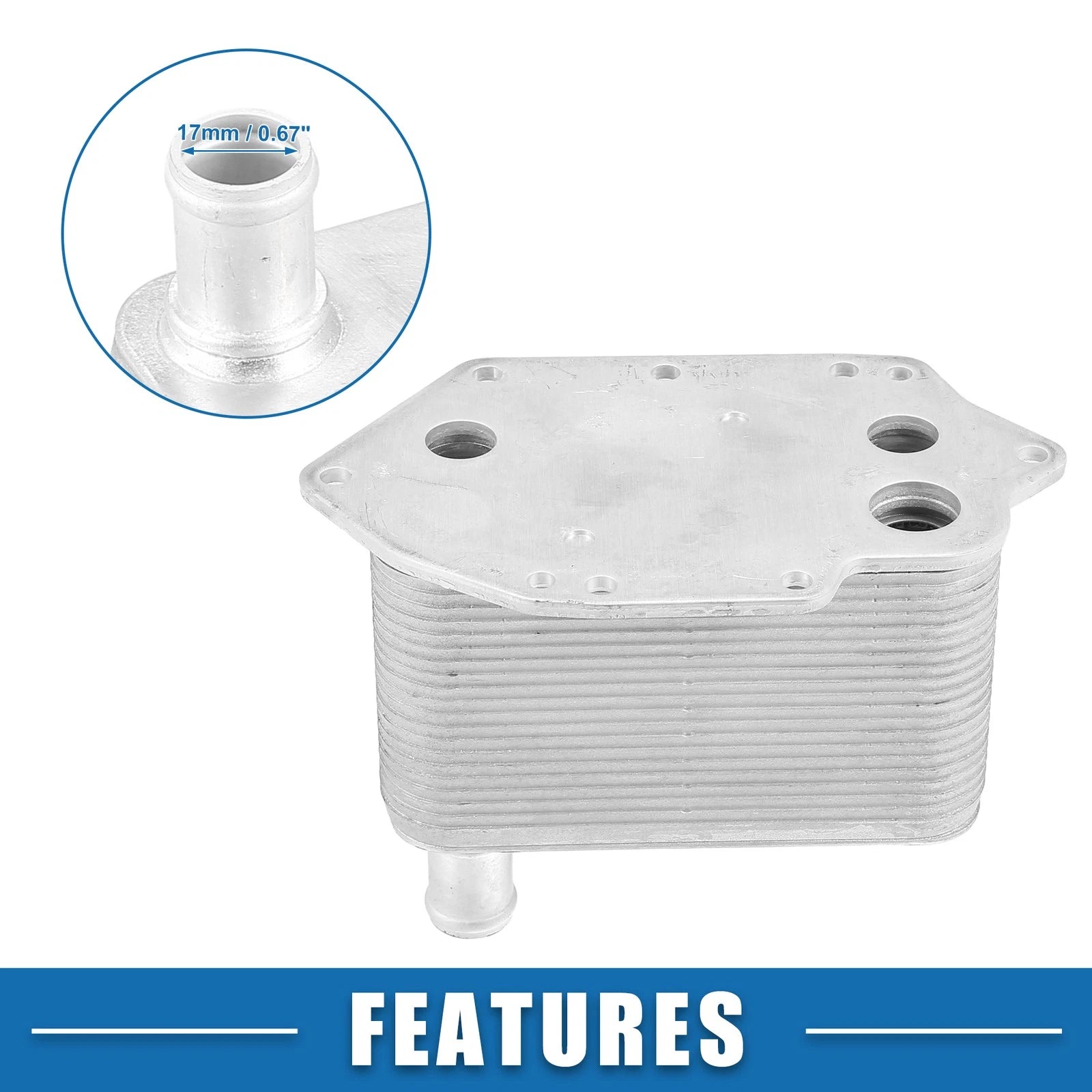 Automatic Engine Oil Cooler No. 11427788462 for BMW X5 (2009–2013)