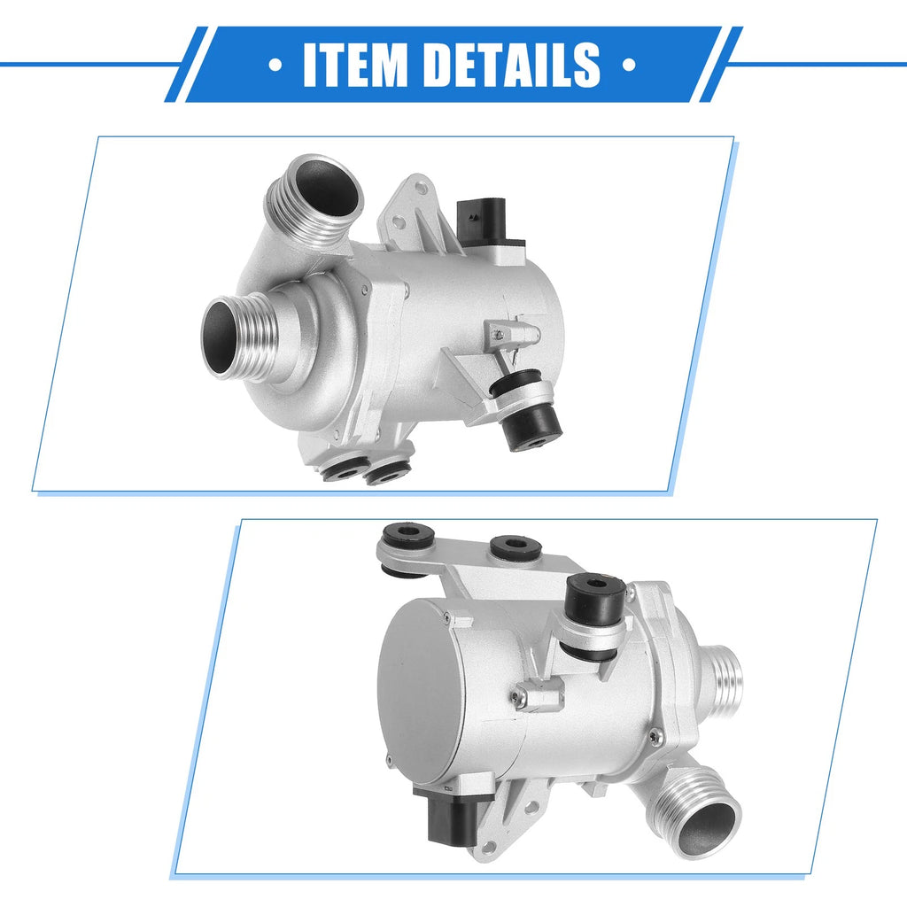 Electric Engine Water Pump for BMW X3 1 3 5 Series (2003–2019)
