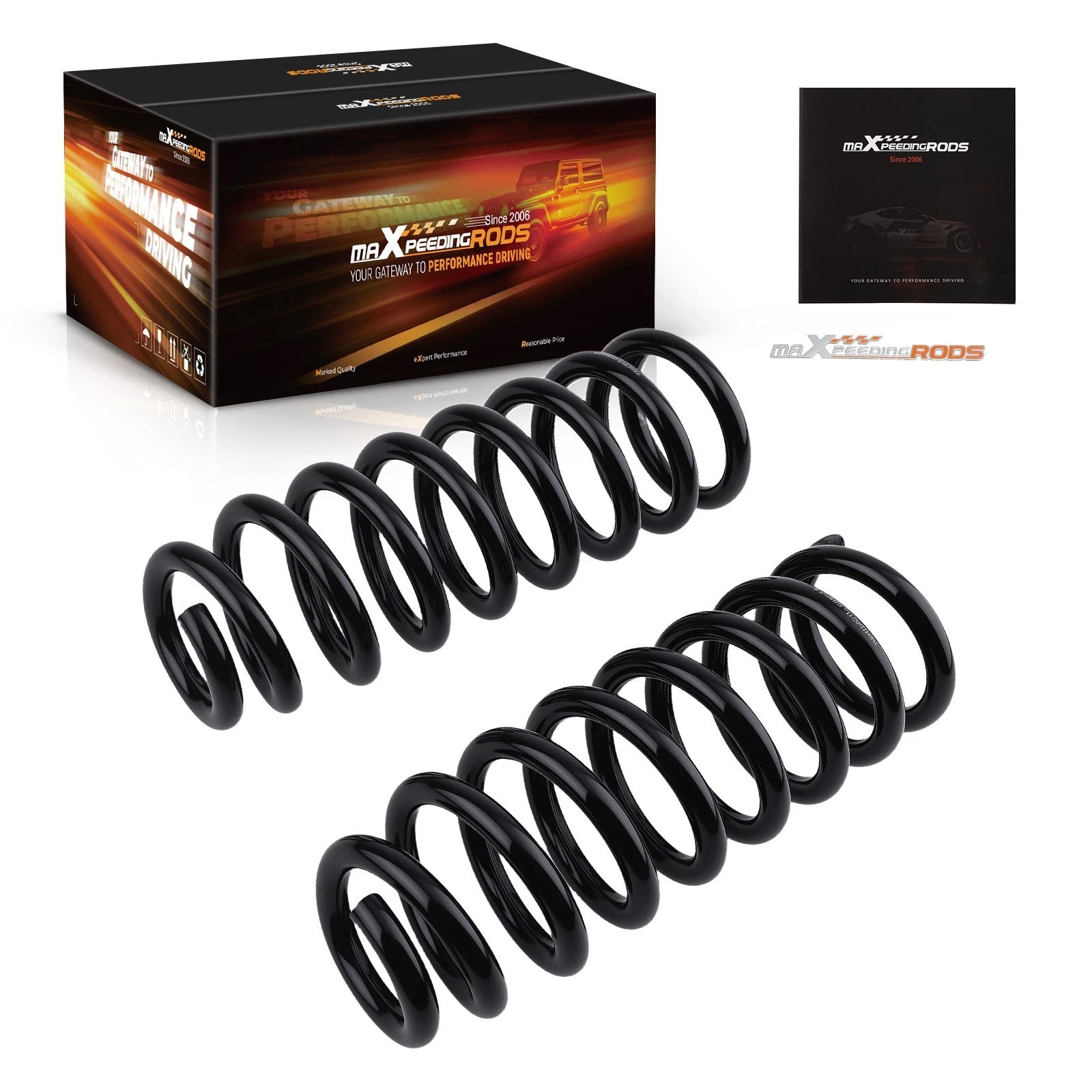 Heavy Duty Lowering Springs 3" for Silverado Sierra 1500 2WD V8 2019-2022