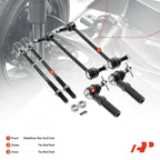 Set of 6 Inner & Outer Tie Rod Ends for Ford Taurus (1986–1995)