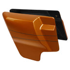Side Covers Fairings for Harley Touring Street Glide (2009–2024) Amber Whiskey