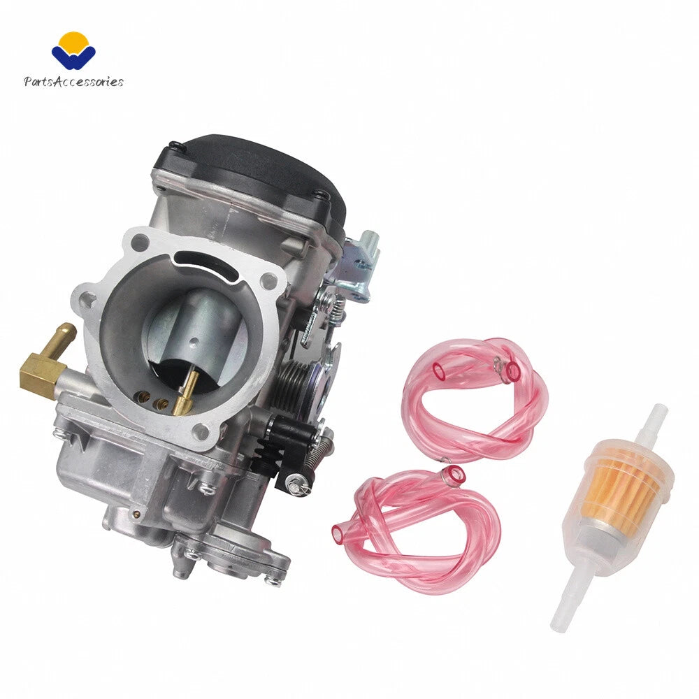 Carburetor & Choke & 51" Throttle Cable for Harley Davidson (1999–2004)