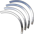 Luxury FX Chrome Fender Trim with Gasket for Ford Focus (2008–2011)
