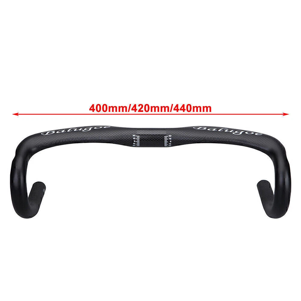 EC90 Full Carbon Fiber Drop Handlebars 31.8mm for Road Bike (2010–2023)