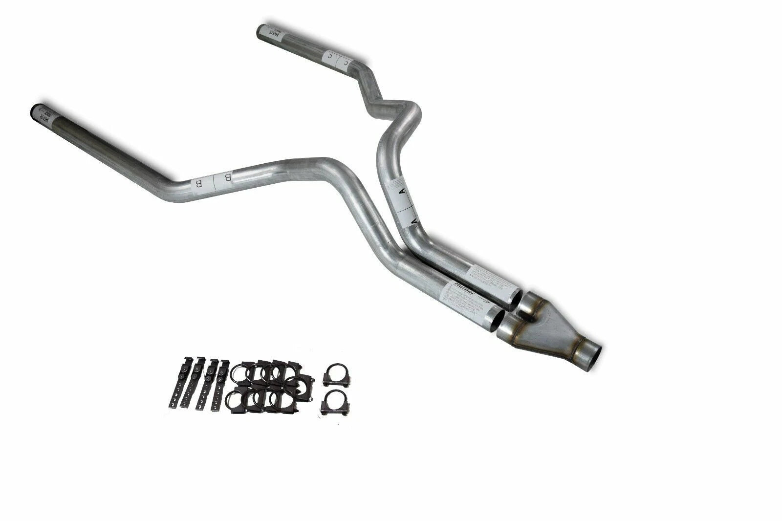 3" Dual Exhaust Kit Y Pipe for Ford F150 (2021–2025)