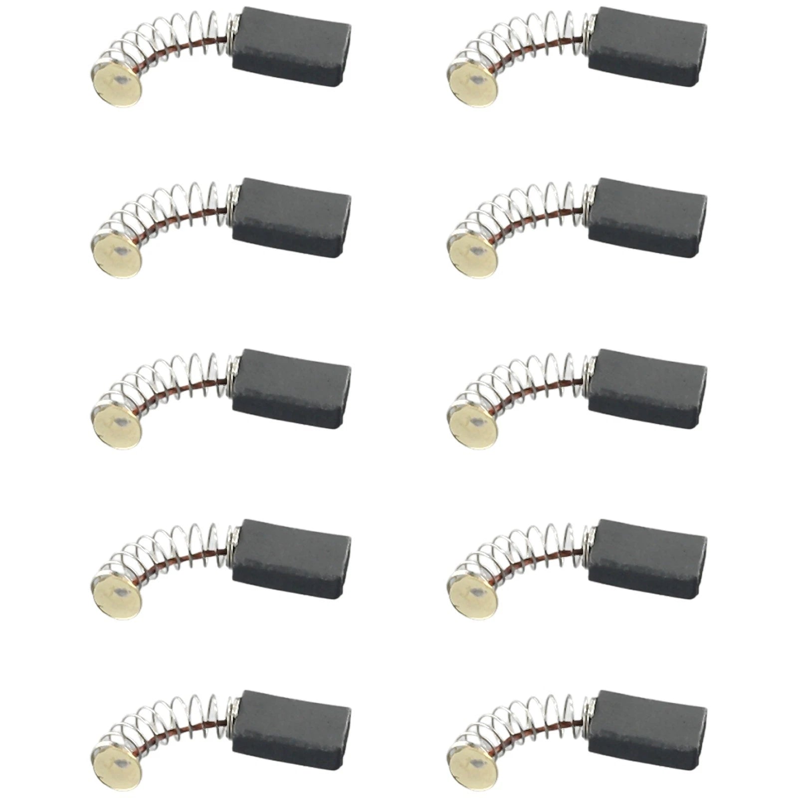 Set of 10 Carbon Brushes for Electric Motor Power Drill