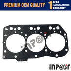 Cylinder Head Gasket for Yanmar 3TNV82A (Excavator EG224, Tractor)