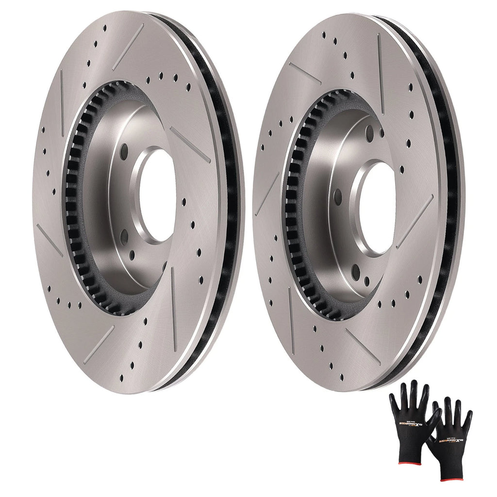 Front Brake Rotors Kit 280mm for Hyundai Venue (2020–2026), Elantra (2011–2020) S31584