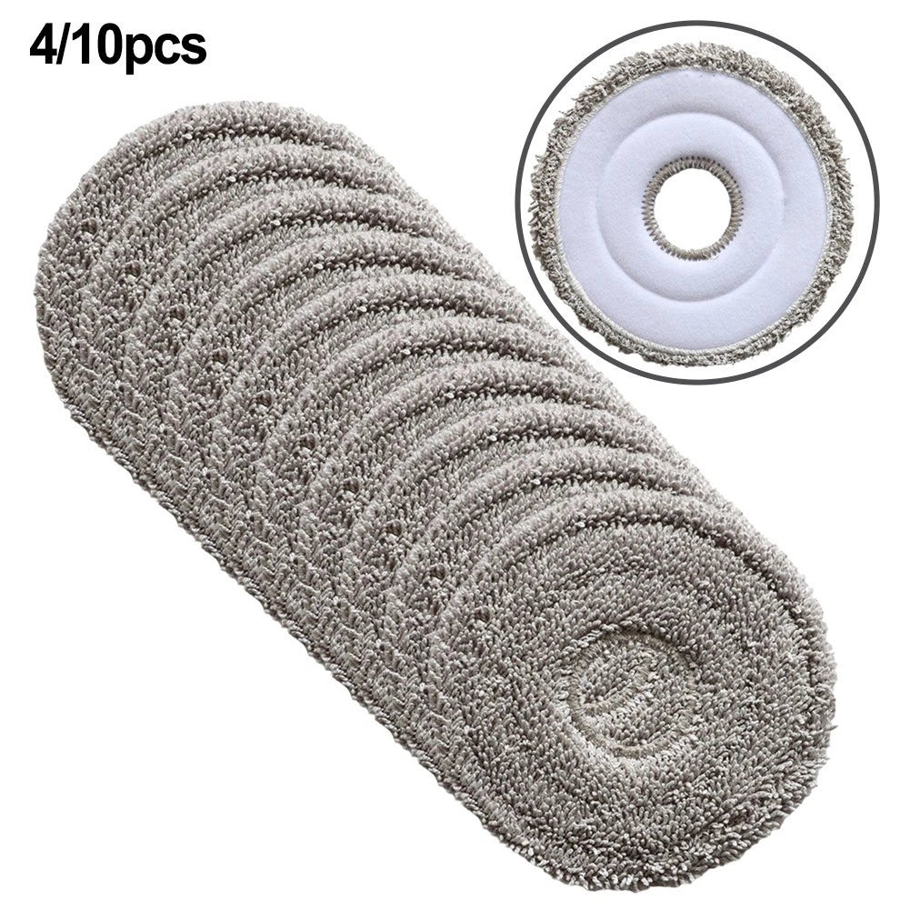 Set of 4 Mop Cloths for Mova P50 Pro, Ultra P10 Pro (Compatible)