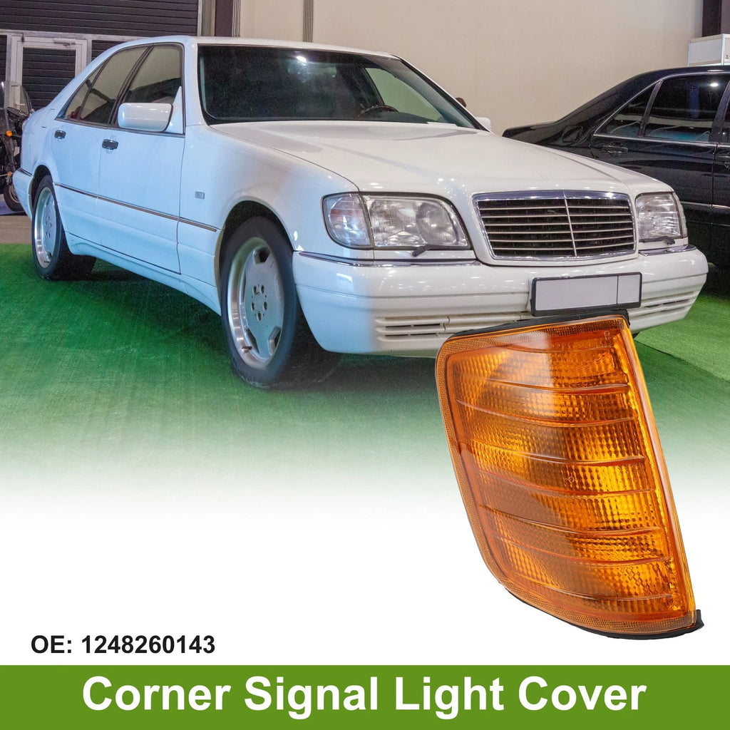 1Pc Right Corner Signal Light Cover for Mercedes-Benz (1984–1996) No. 1248260143