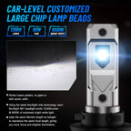 H11 LED Headlight Bulbs Kit for Universal Vehicles (6500K, 66000LM)