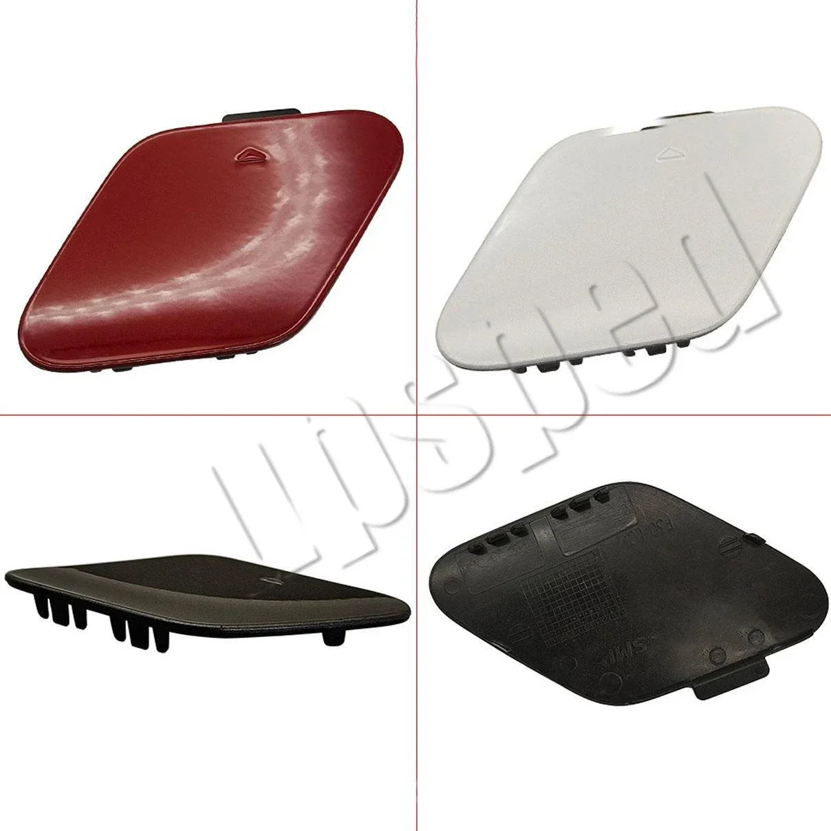 Rear Bumper Tow Hook Eye Cover Cap for BMW 3 Series (2016–2018)