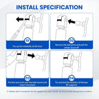 Gas Strut for Leer Camper Shell Topper Window Canopy (16–44N) (2010–2020)