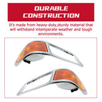 Headlight Bezel Corner Light Pair for Ford F650 F750 (2000-2015)
