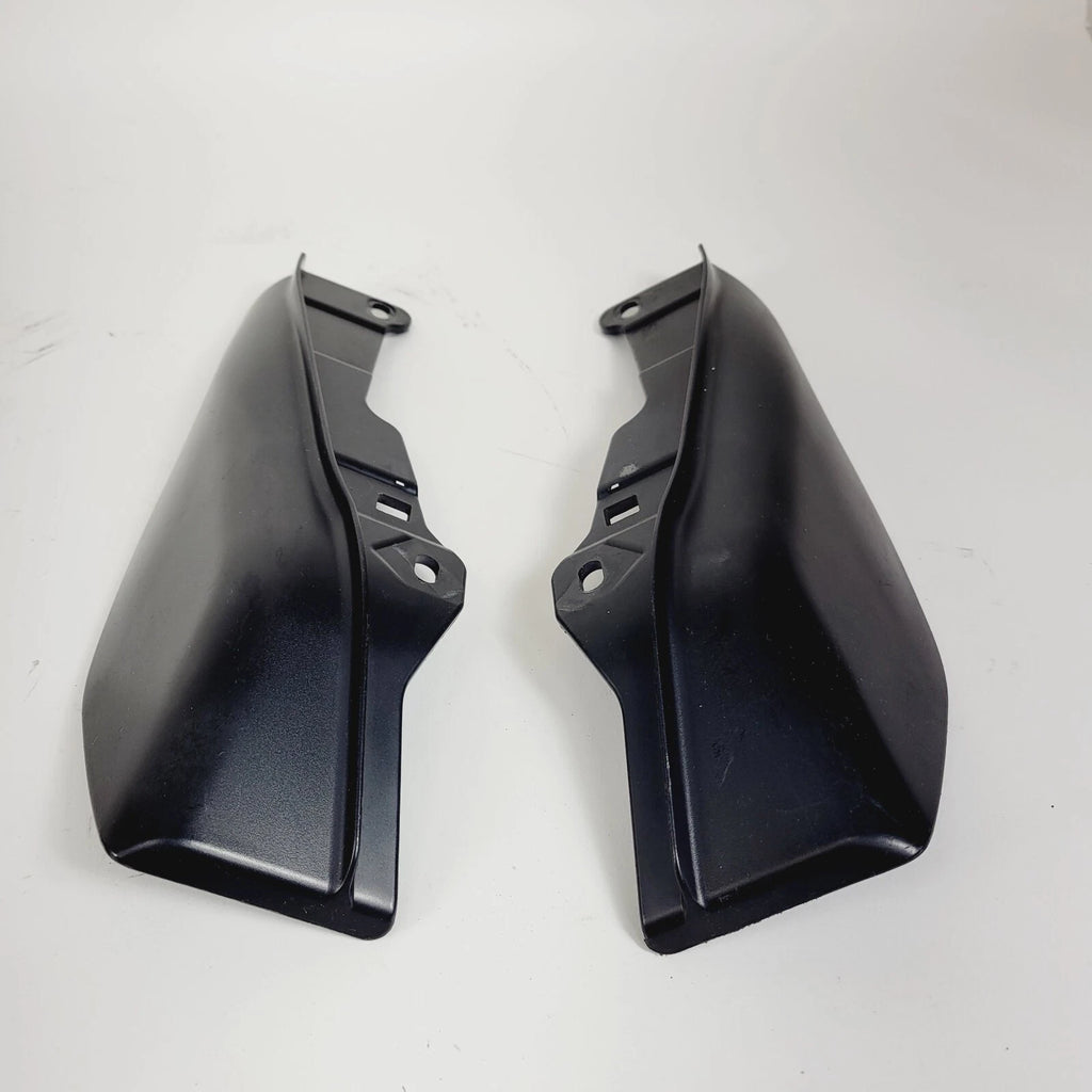 Set of 2 Matte Black Mid Frame Wind Deflectors for Harley Touring (2009–2023)