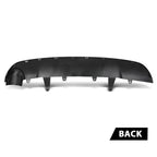 Rear Bumper Guard Valance for Toyota RAV4 (2016–2018) Silver Plastic