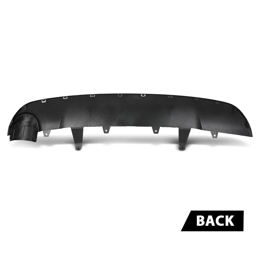 Rear Bumper Guard Valance for Toyota RAV4 (2016–2018) Silver Plastic