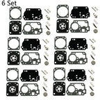 6x Carburetor Gasket Kit for Poulan PP330 PP335 (ZAMA RB-168 C1M-W44)