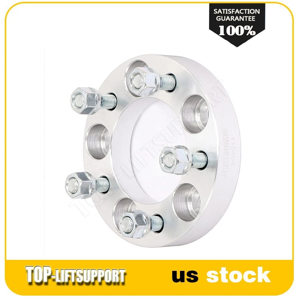 2X 1" Wheel Spacers for Toyota Tacoma, Honda Accord, Civic, Ford, Acura