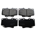 Set of 4 Akebono ProACT Front Ceramic Brake Pads for Toyota Land Cruiser (1996–2007)