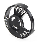 Black CNC Aluminum Derby Cover for Harley XL883 (2013-2023)