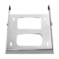 Chrome/Black Two Up Mount Rack for Harley Softail Sport Glide (2018-2022)